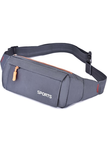 Shenzhen Xin Xin Spor Bel Çantası - Gri - Gri (Yurt Dışından)