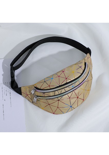 Shenzhen Xin Xin Pu Fermuarlı Bel Çantası - Sarı - Sarı (Yurt Dışından)