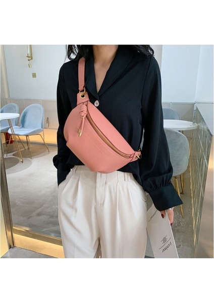 Shenzhen Xin Xin Deri Çapraz Askılı Çanta - Pembe - Pembe (Yurt Dışından) fiyatları