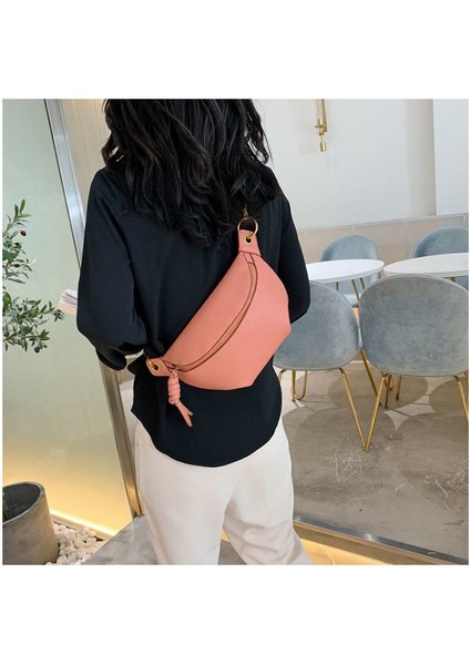 Shenzhen Xin Xin Deri Çapraz Askılı Çanta - Pembe - Pembe (Yurt Dışından) modelleri