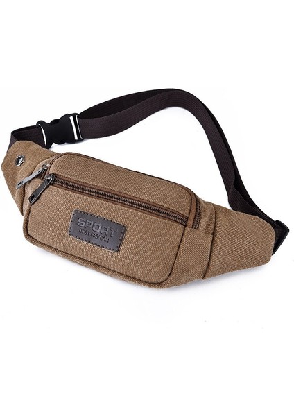 Shenzhen Xin Xin Günlük Kanvas Göğüs Çantası - Kahverengi - Kahverengi (Yurt Dışından)