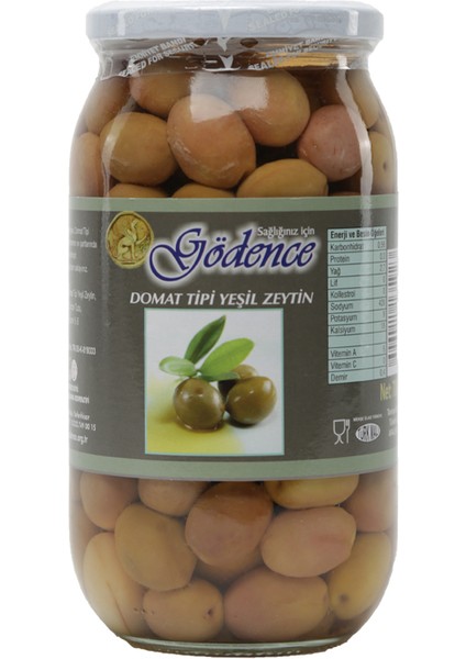 Domat Tipi Yeşil Zeytin 700 gr