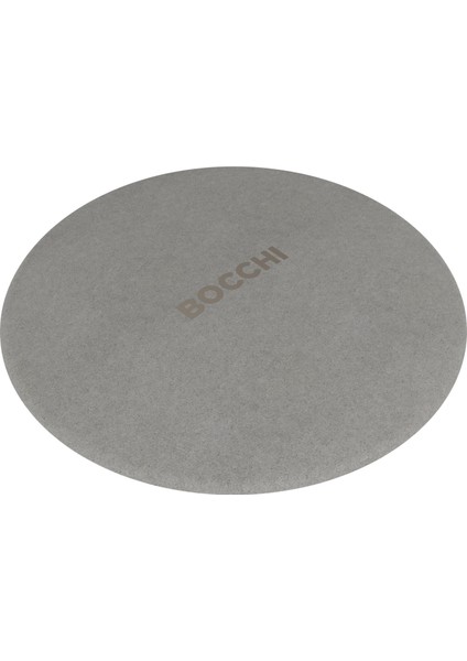 Bocchi Logolu Seramik Süzgeç Kapağı Mat Beton 1219-069-0120