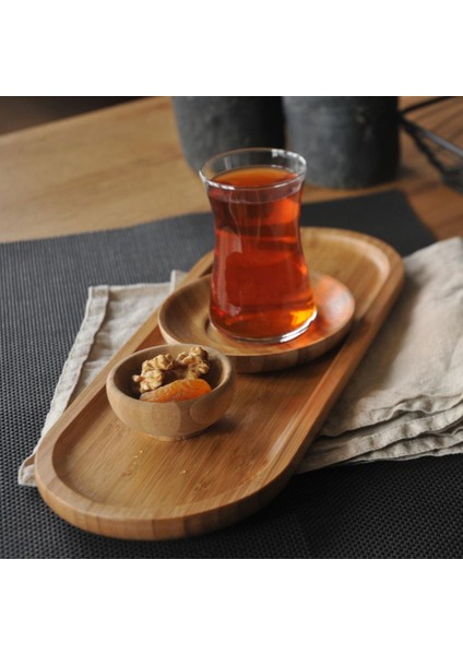 Latte Dikdörtgen Tepsi Küçük