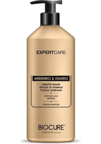 Expert Care Arındırıcı & Onarıcı Tuzsuz Şampuan 1000ml