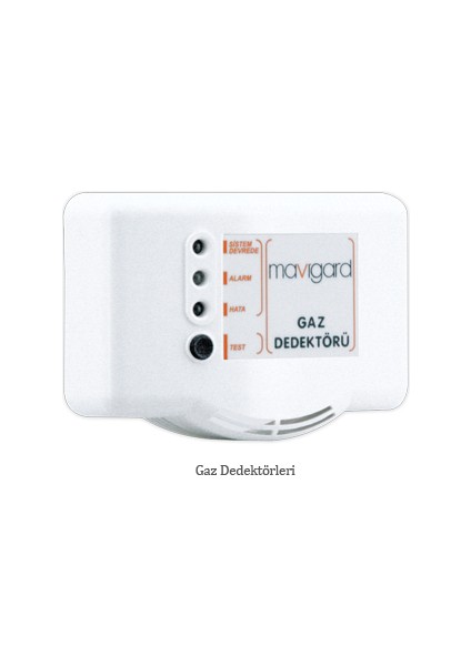 GDR-220L Mavigard Gd/gdr Serisi Gaz Dedektörleri Lpg (Bütan+Propan) Dedektörü, 220V Ac, Röle Çıkışlı