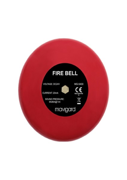 MG-5400 Mavigard Yangın Alarm Zili, 6'', 24V Dc