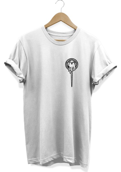 Game Of Thrones Kralın Eli Hand Of King Baskılı Oversize T-Shirt