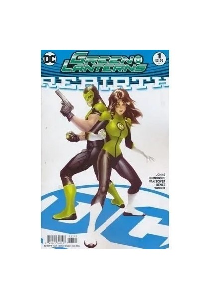 Green Lanterns Rebirth Sayı 001 (Variant Edition) Fasikül Ingilizce Çizgi Roman