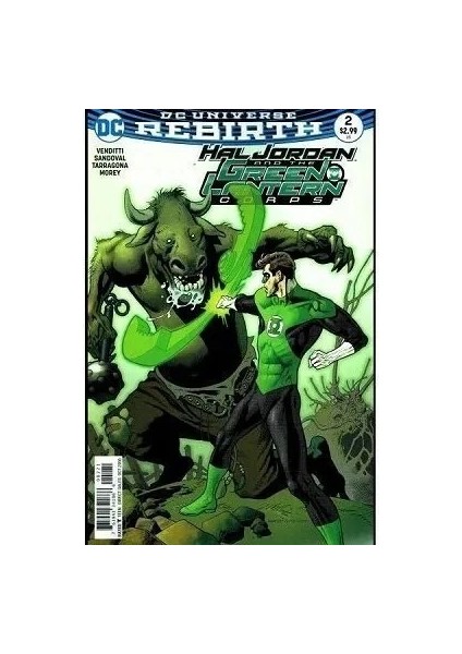 Hal Jordan And The Green Lantern Corps (2016-) #2 (Variant Edition) Fasikül Ingilizce Çizgi Roman