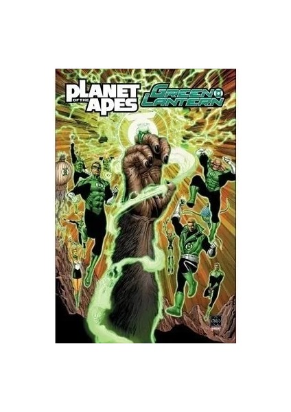 Planet Of The Apes/green Lantern Ingilizce Çizgi Roman