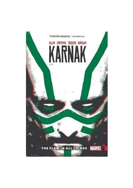 Karnak: The Flaw In All Things Ingilizce Çizgi Roman