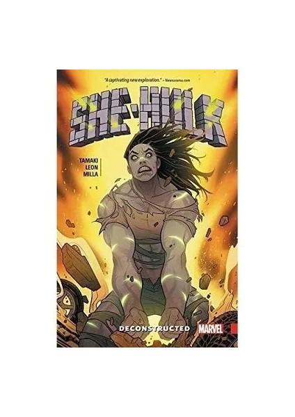 She-Hulk Volume 1: Deconstructed Ingilizce Çizgi Roman