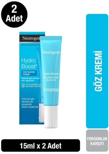 Hydro Boost Yorgunluk Karşıtı Göz Kremi 15 ml x2