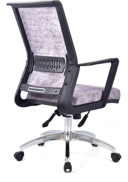 Magenta Gri Deri Çalışma Koltuğu Ofis Koltuğu fırsatları