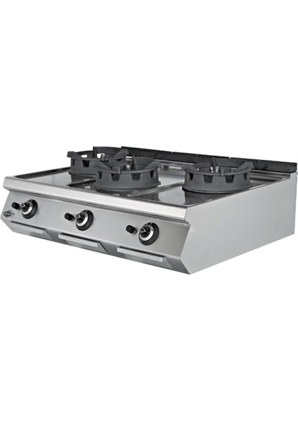 EMP PLS 9WK030 Gazlı Wok Ocağı 3 Brulörlü