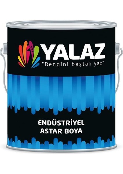 Yalaz Endüstriyel Astar 2,7 kg Beyaz