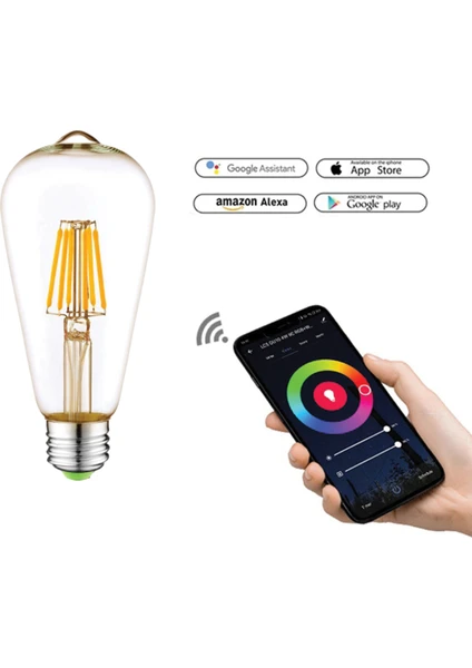 SL-03 6W Daylight A+ Uzaktan Kontrol ve Zaman Ayarlı Akıllı Ampül