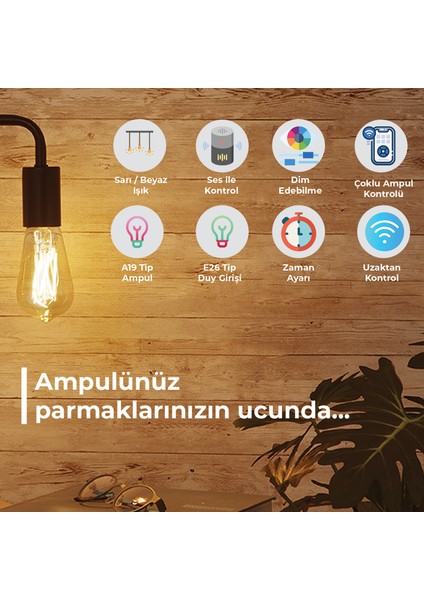 SL-04 6W Daylight A+ Uzaktan Kontrol ve Zaman Ayarlı Akıllı Ampül