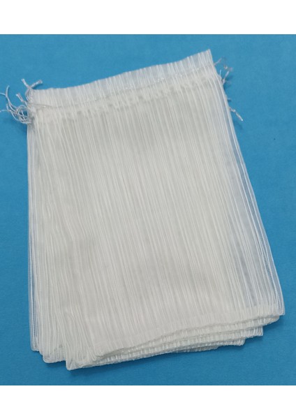 Fnt Ip Desenli Tül Kese 19*26 CM 12 Adettir Hediyelik Bohçalık çeyizlik indirimleri