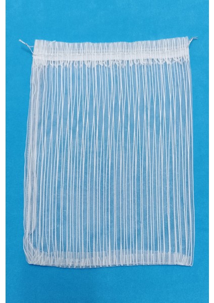 Çizgili Tül Kese 17/24 CM 12 Adettir hediyelik bohçalık çeyizlik