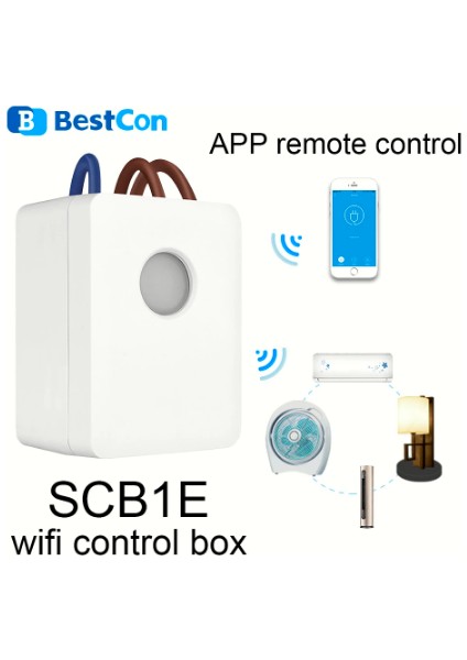 Bestcon SCB1E Güç Ölçüm Kablosuz Akıllı 16A Işık Anahtarı