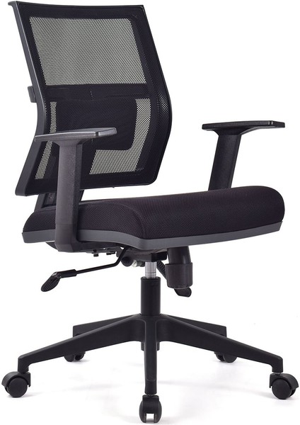Riva Siyah Pls Çalışma Koltuğu Ofis Koltuğu