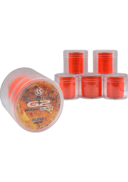 1136 Evolution G2 600MT Monofilament Misina Oranj