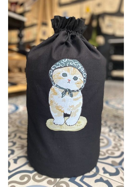 Siyah Damacana Kılıfı Masum Kedi Baskılı fiyatları