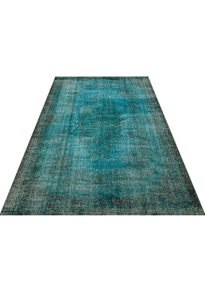 Klasik Modern Vintage Eskitme El Dokuma Halı 151X242CM 8813