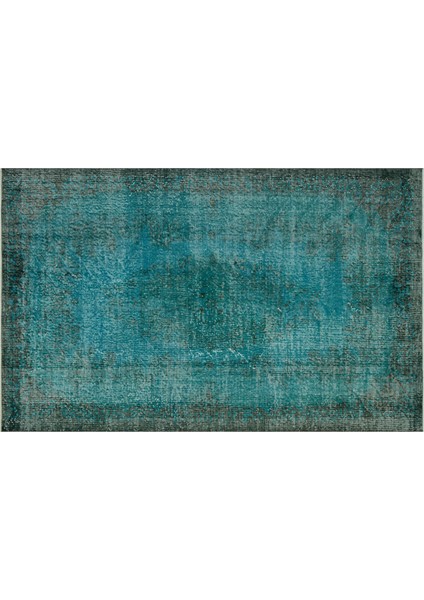 Klasik Modern Vintage Eskitme El Dokuma Halı 151X242CM 8813