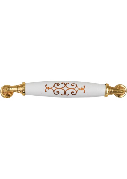 Eko Nostalji Altın-Beyaz Yaldız Kulp 128 mm fiyatları