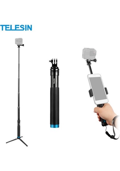 El Uzatılabilir Selfie Sopa Monopod Alüminyum