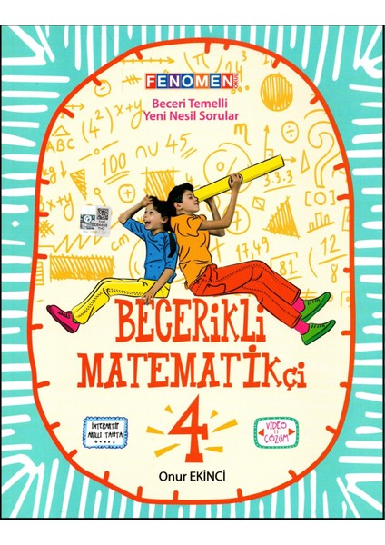 Fenomen Yayıncılık Fenomen 4. Sınıf Matematik+Türkçe+Paragraf Beceri Temelli Soru Bankası 3 Kitap