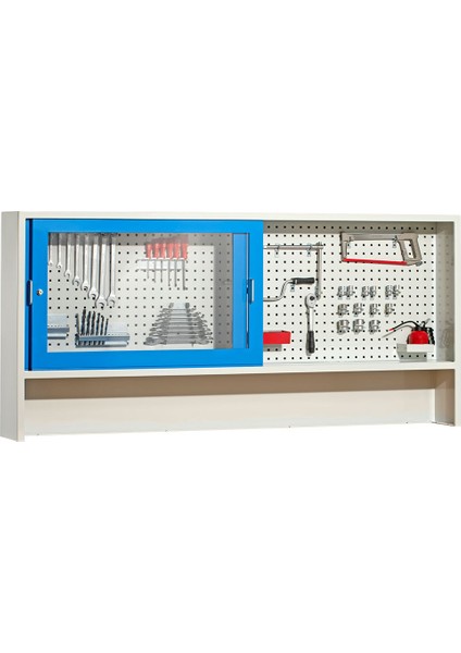 Takım Asma Panosu-Çalışma Tezgahı İçin(Duvar İçin Değil)-Sürgü Kapılı-2020x914mm