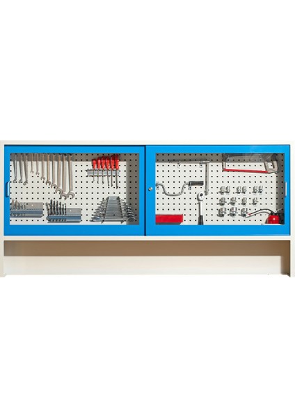 Takım Asma Panosu-Çalışma Tezgahı İçin(Duvar İçin Değil)-Sürgü Kapılı-2020x914mm