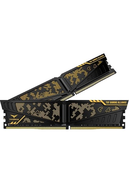 T-Force Vulcan Tuf Gaming Alliance 16GB (2X8GB) 3200MHZ CL16 Ddr4 Gaming Ram (TLTYD416G3200HC16FDC01)