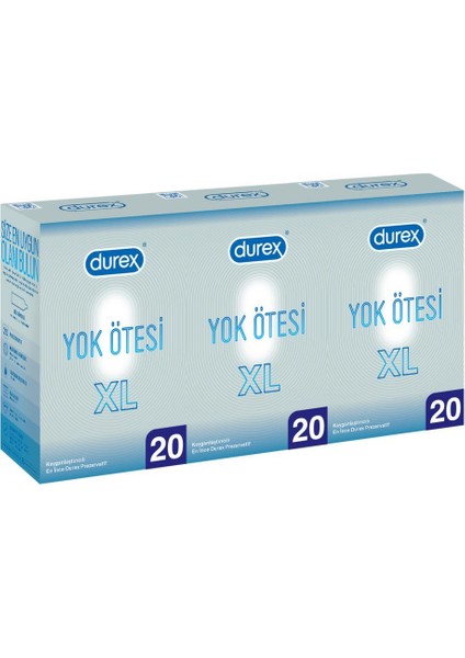 Yok Ötesi XL 60’lı İnce Prezervatif