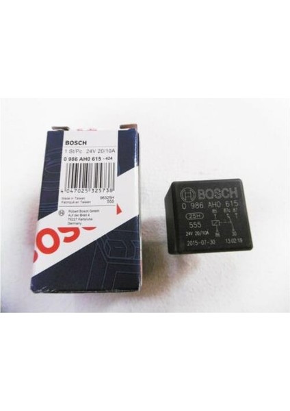 Röle 24V 5 Pin 10/20A Mercedes Benz 1017F 12.152F 12.192F Bosch 986AH0615
