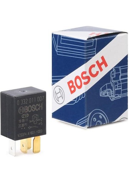 Mini Röle 12V 30A 4 Pin Mercedes-Benz Opel 300SL 500 Sl Bosch 0332011007