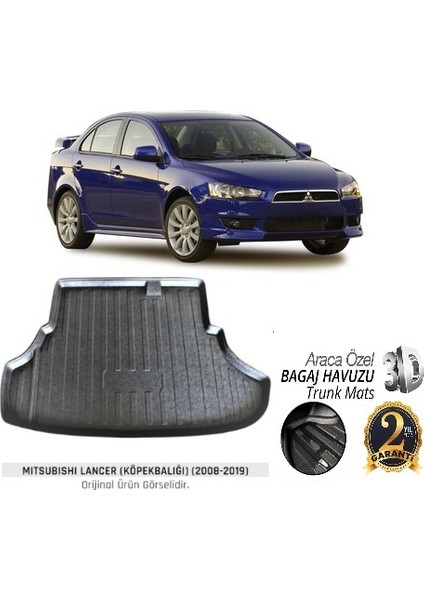 Mitsubishi Lancer Bagaj Havuzu 2008 Sonrası modelleri