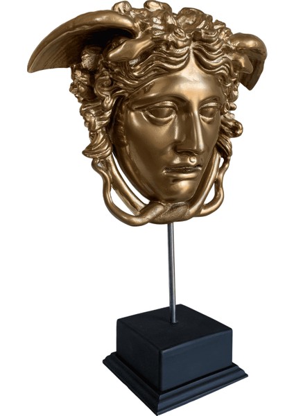 Medusa Bronz Dekoratif Heykel Biblo modelleri