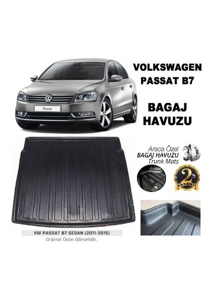 2011 Volkswagen Passat Bagaj Havuzu Tam Uyumlu