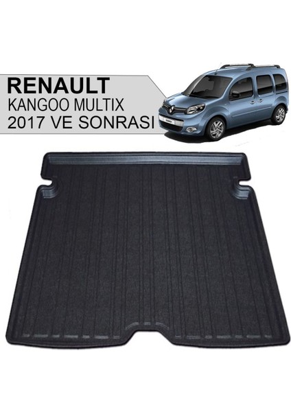 2018 Kangoo Multix Bagaj Havuzu Tam Uyumlu Kauçuk
