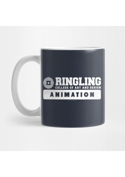 Ringling College - Animation Wordmark Kupa Bardak
