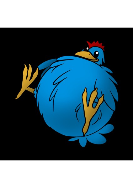 Şişman Chook Kupa Bardak