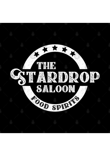 The Stardrop Saloon Logo | Stardew Valley Logo Kupa Bardak