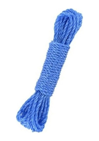 Plastik Çamaşır Ipi, 3 mm x 15 Metre Hazır Beyaz Renk Plastik Halat Çamaşır Kurutmak Için Ip