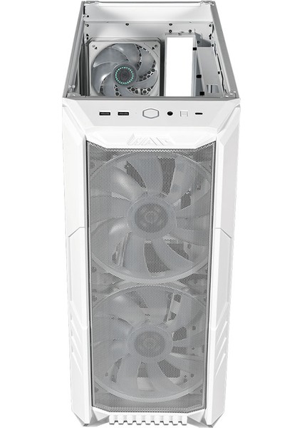 Coolermaster Haf 500 Tg Gaming Ceb Atx Pc Kasası H500-WGNN-S00 Beyaz