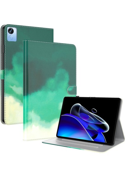 Realme Pad x Için Kapaklı Tablet Kılıfı - Yeşil (Yurt Dışından) fiyatları